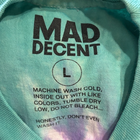 Vintage- MAD DECENT- Tie-Dye Graphic T-Shirt - Picture 9 of 9